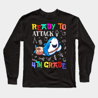 Ready To Attack 4th Grade Youth Long Sleeve T-Shirt